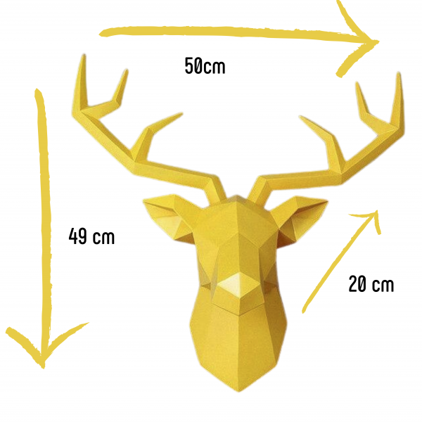 Deer Trophy Head Wall Art