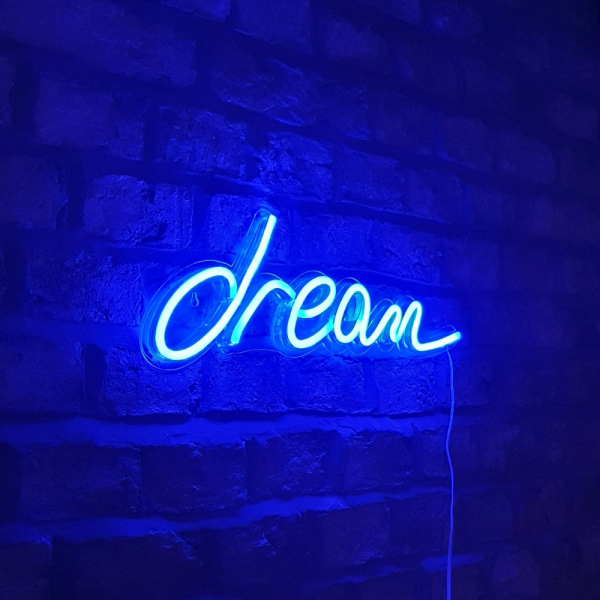 Dream Neon Blue LED Sign
