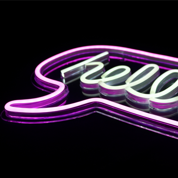 Hello Neon LED Sign