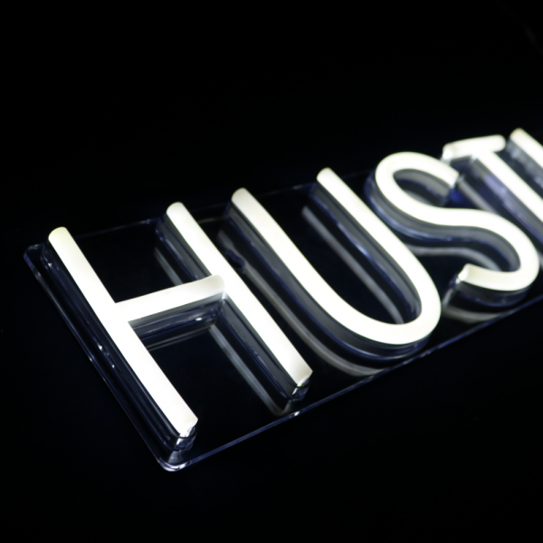 Hustle Neon LED Sign
