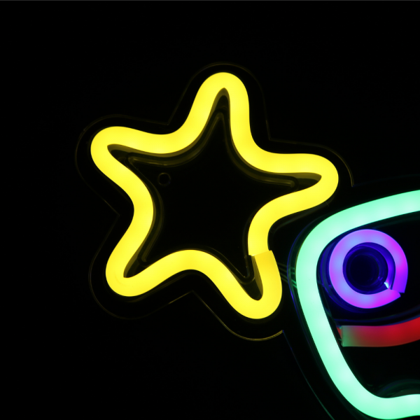 Festive Christmas Tree Neon LED Sign