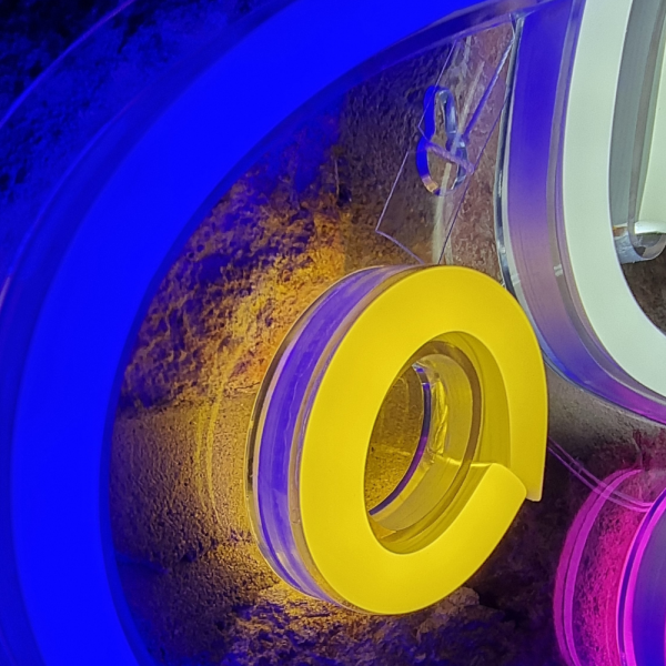 UFO Space Ship Neon LED Sign