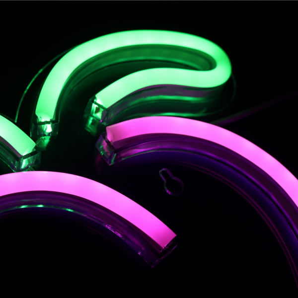 Peach LED Neon Sign