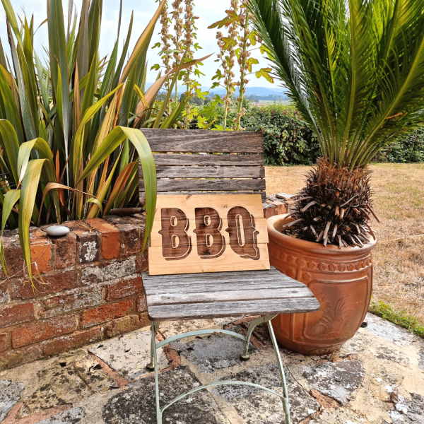 Pallet Wood BBQ Sign