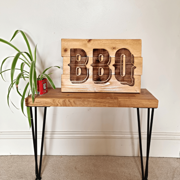 Pallet Wood BBQ Sign