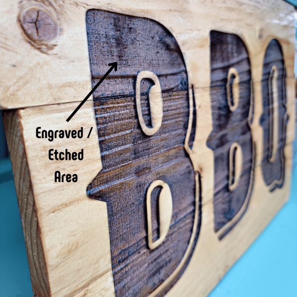 Pallet Wood BBQ Sign