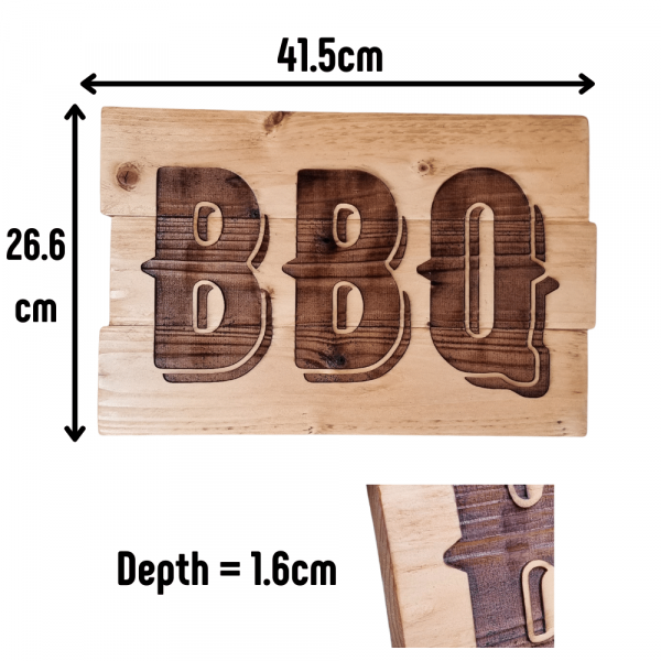 Pallet Wood BBQ Sign