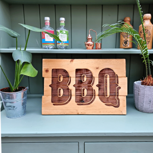 Pallet Wood BBQ Sign