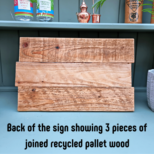 Pallet Wood BBQ Sign - Image 9